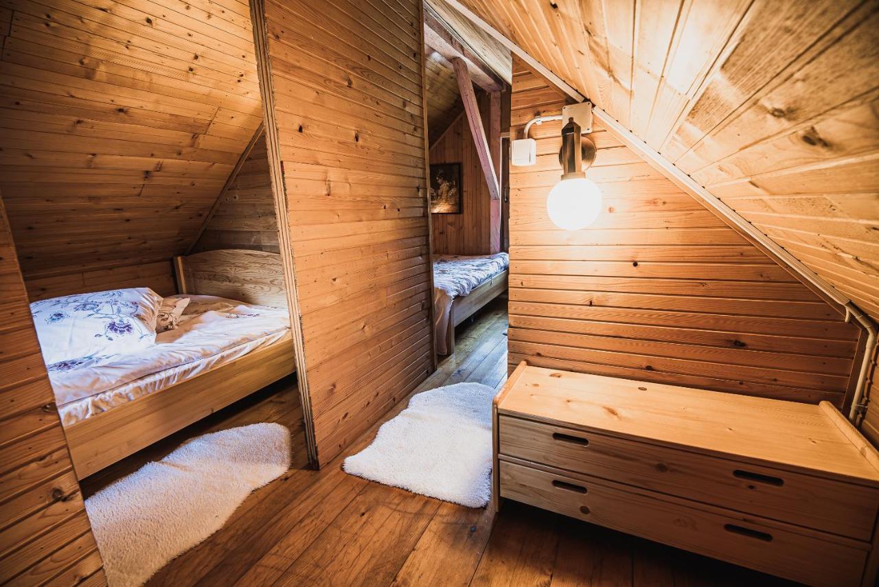 Wooden Cabin Zurej With Hot Tub Bukovje v Babni Gori 외부 사진